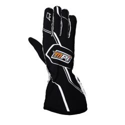 MPI Outseam Stitched Black Racing Gloves - Small