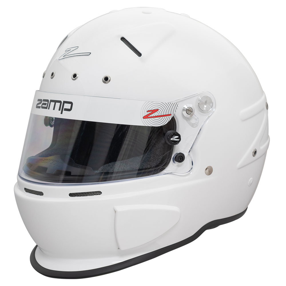 Zamp RZ-70E Switch Gloss White Helmet (Medium)