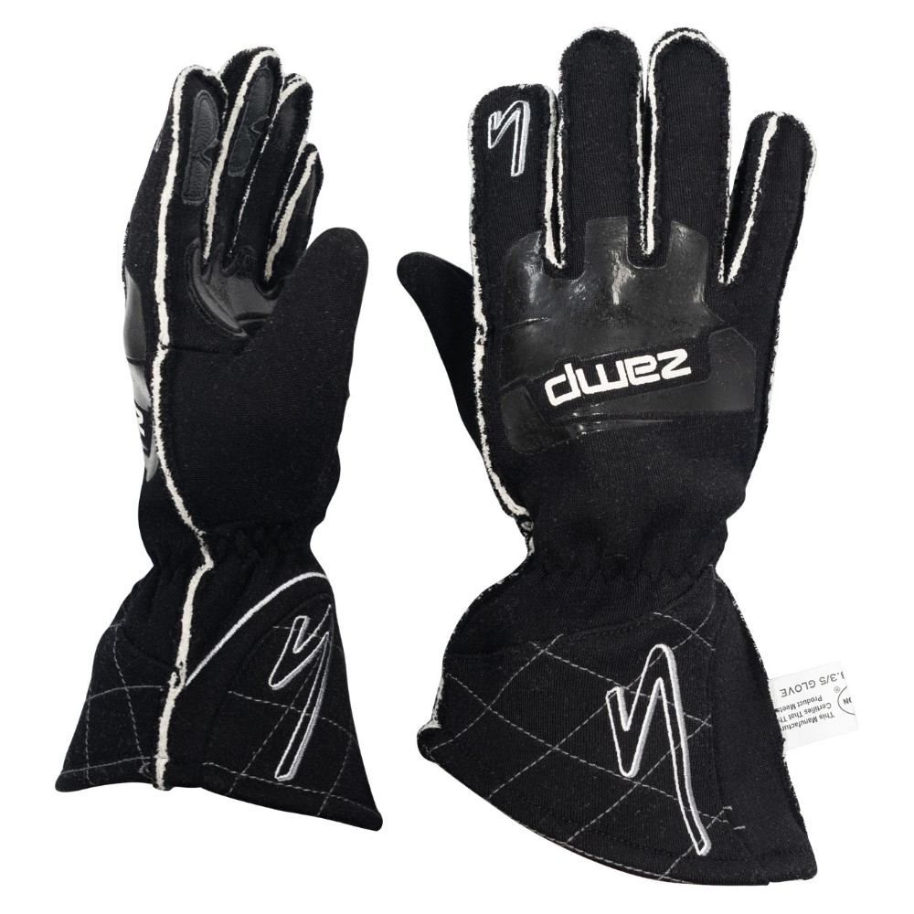 Zamp ZR-50 Race Gloves - Black (Small)