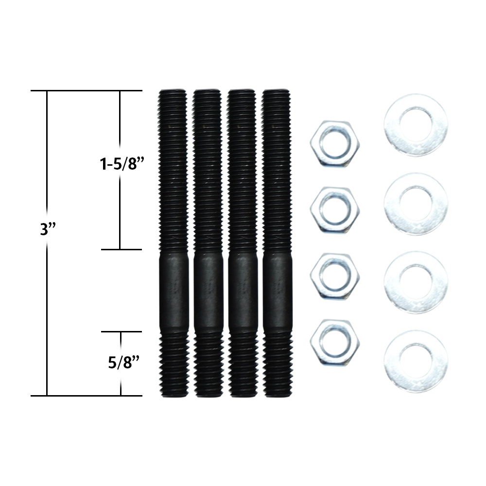 Performance Racing Products 5/16" Carb Stud Kits Performance Bodies