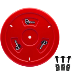 Noonan Red Plastic Wheel Cover Kit