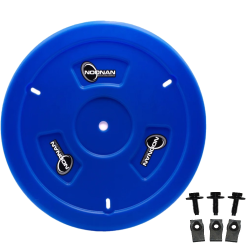 Noonan Dark Blue Plastic Wheel Cover Kit