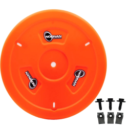 Noonan Fluorescent Orange Plastic Wheel Cover Kit 