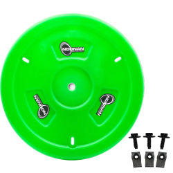 Noonan Fluorescent Green Plastic Wheel Cover Kit 