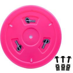 Noonan Fluorescent Pink Plastic Wheel Cover Kit 