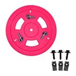 Noonan Fluorescent Pink Vented Plastic Wheel Cover Kit 