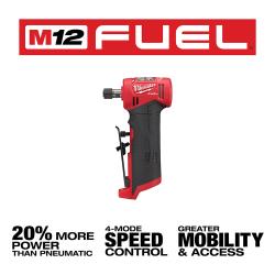 Milwaukee M12 FUEL 1/4" Right Angle Die Grinder (Tool Only)