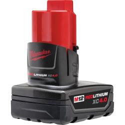 Picture of Milwaukee M12 REDLITHIUM XC 4.0 Extended Capacity Battery