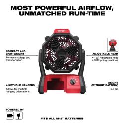 Milwaukee M18 Jobsite Fan