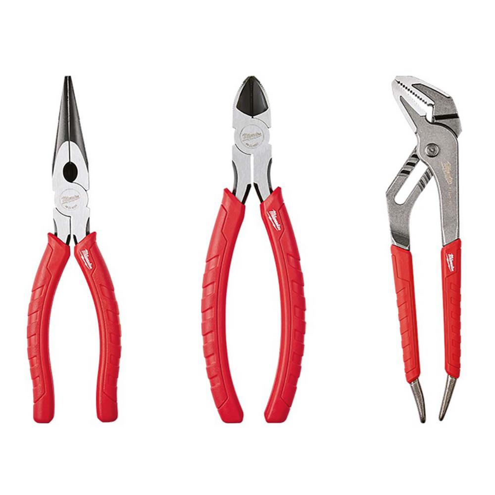 Picture of Milwaukee Comfort Grip Pliers Kit - 3pc