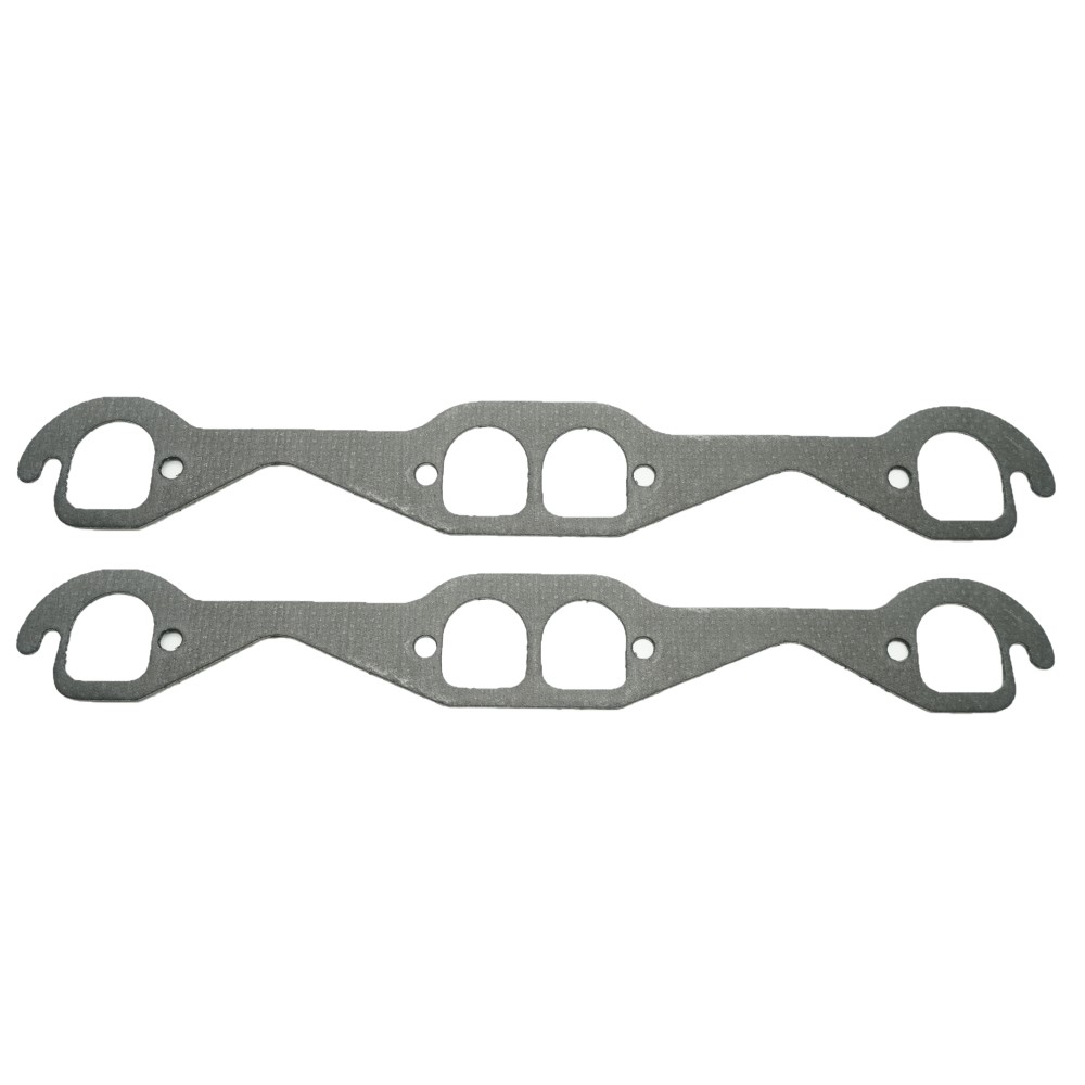 Picture of SCE SBC 1-3/4" D-Port Header Gaskets (Pair) 