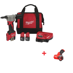 Picture of Milwaukee M12 Rivet Tool Kit With Free Tool