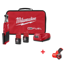 Picture of Milwaukee M12 FUEL 3/8" Ratchet Kit With Free Tool