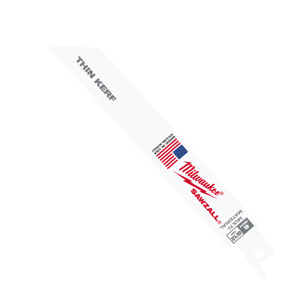 Milwaukee MultiMaterial Sawzall Blades Performance Bodies