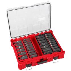 Picture of Milwaukee 31pc 1/2" Drive Packout Impact Socket Set  