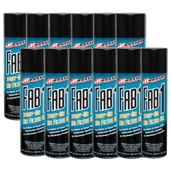 Maxima Fab-1 Spray-On Air Filter Oil - Case (12 Cans)