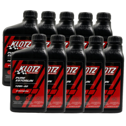 Klotz 10W-40 Pure Estorlin Synthetic Racing Oil-Case(10 QTs)