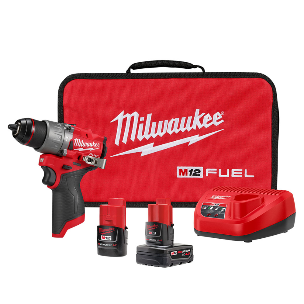 Picture of Milwaukee M12 FUEL 1/2" Drill/Driver/Hammer Kit