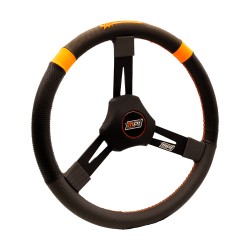 Picture of MPI 15" Hypergrip Dished Aluminum Steering Wheel