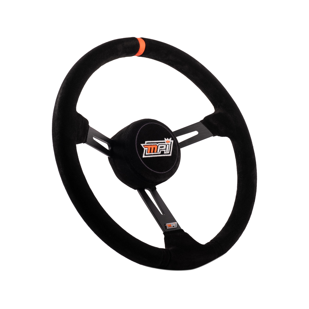 Picture of MPI 15" Suede Grip Dished Steering Wheel