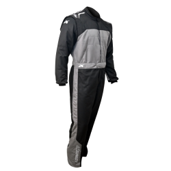 Impact Racer 2.4 - 1-pc Driving Suit - Black/Gray - Medium