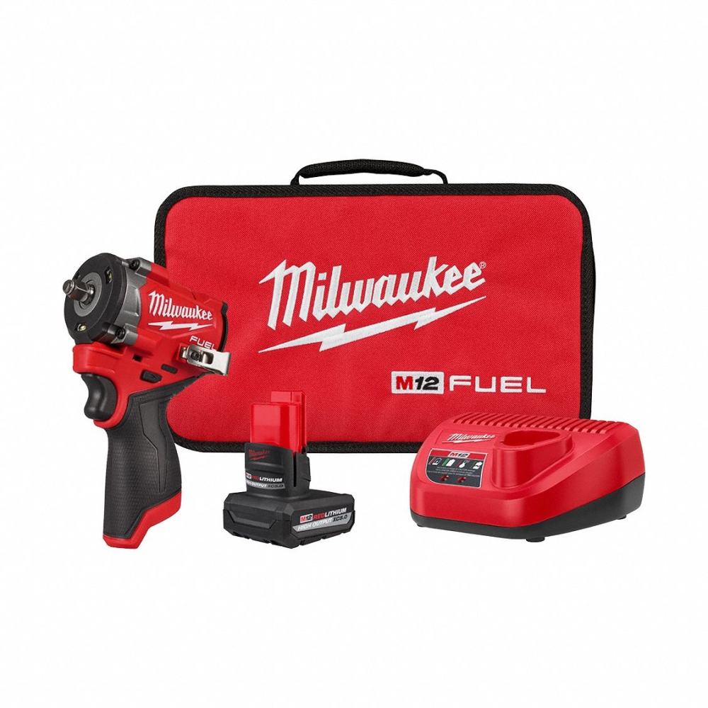 Picture of Milwaukee M12 FUEL Stubby 3/8" Impact Wrench Kit