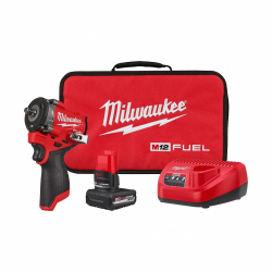 M12 FUEL 3/8" Stubby Impact Wrench - Kit