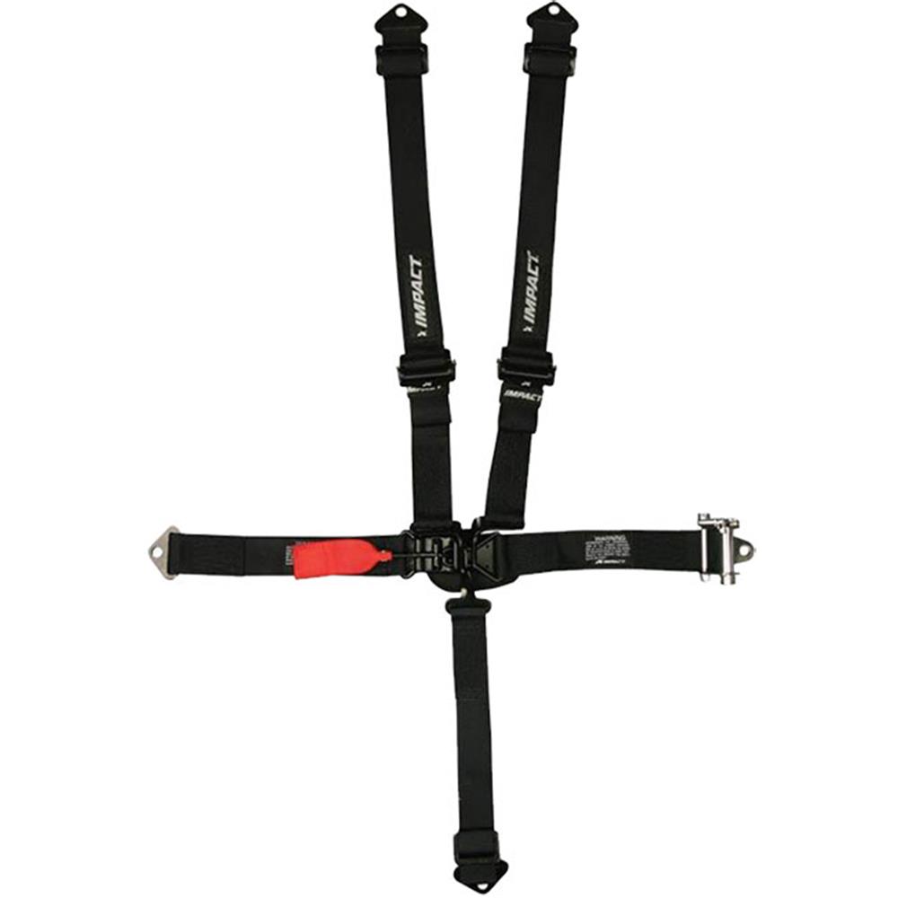 Impact 2" Seat Belt Kit - LH Ratchet- Ind. Shoulder Harness