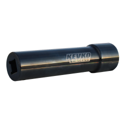 Kevko 6" Lug Nut Socket Extension - Black