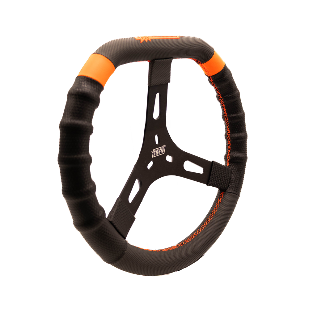 Picture of MPI 14" Flat-Top Aluminum Steering Wheel