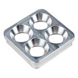 Wehrs 1" Carb Spacer Restrictor Hourglass Insert - 1.100"
