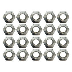 Factory CS Titanium Double Sided Lug Nut - Silver (20PK)