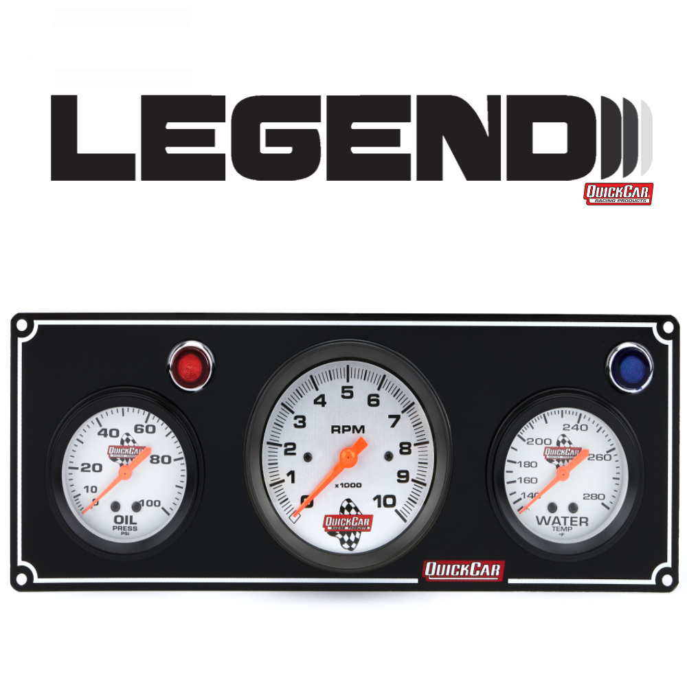 Picture of QuickCar Legend Gauge Panels with Tach