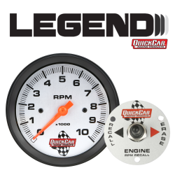 Picture of QuickCar Legend 3-3/8" Tach w/ Remote Recall