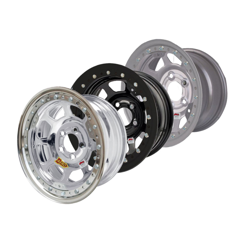 Picture of AERO 53 Series Beadlock IMCA Wheels - (15" x 8")