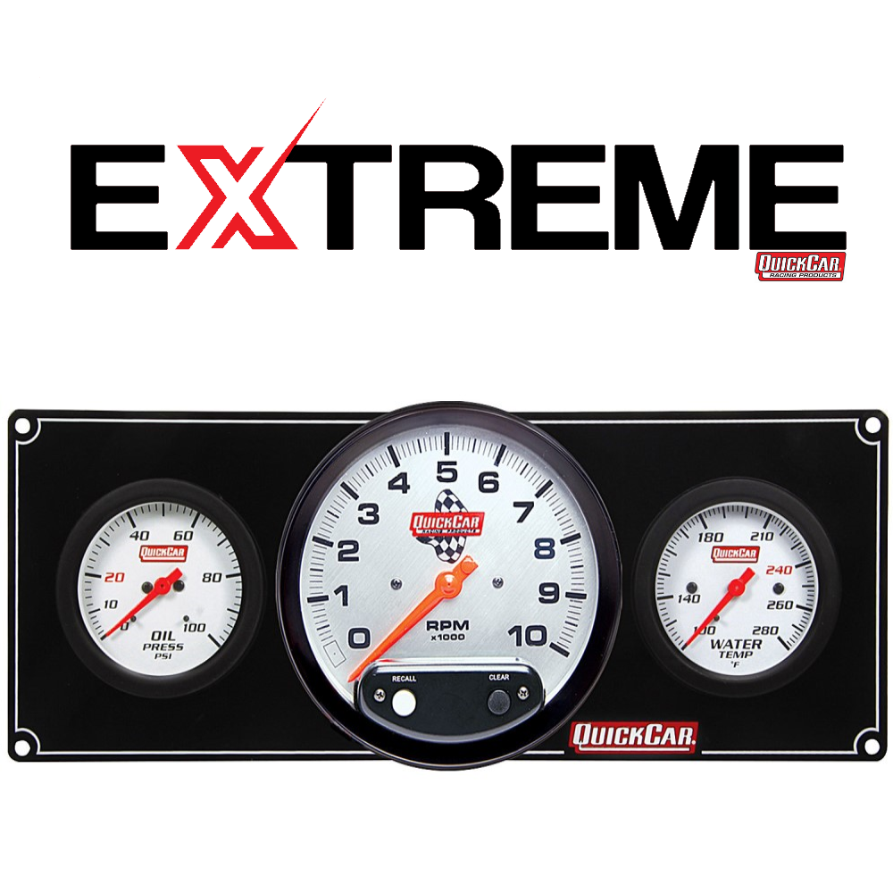 Picture of QuickCar Extreme Gauge Panels with Tach