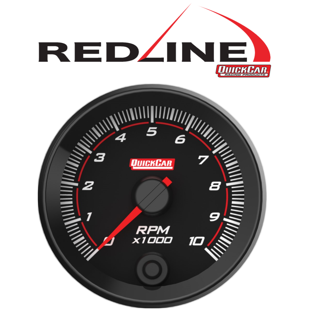 Picture of QuickCar Redline Single Recall Tachometer