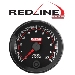 QuickCar Redline Single Recall Tachometer