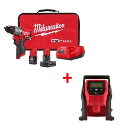 Milwaukee M12 FUEL 1/2" Drill/Driver/Hammer Kit