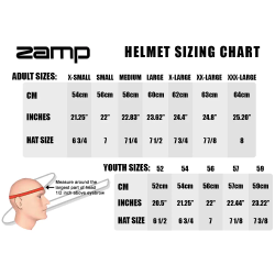 Zamp RZ-67D Carbon Helmet (SA2025)