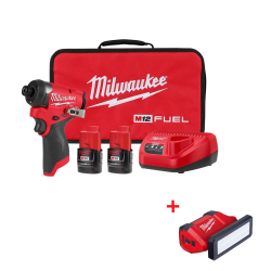 Milwaukee: BUY a M12 Tool Kit - Receive FREE M12 Rover Flood Light